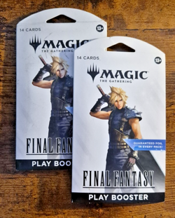 Magic the Gathering Final Fantasy Play Booster Pack LOT OF 2 PACKS 171987 - Image 1