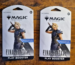 Magic the Gathering Final Fantasy Play Booster Pack LOT OF 2 PACKS 171987 - Image 2