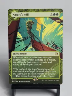 MTG - Wilds of Eldraine: Enchanting Tales - Nature's Will - Image 1