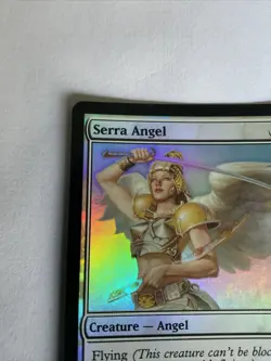 MTG Serra Angel Eighth Edition magic the gathering actual pics NM - Image 2