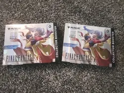 x2 | Magic: The Gathering - Final Fantasy Collector Booster Omega Box NEW SEALED - Image 1