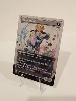 BORDERLESS (358) The Legend of Kyoshi Avatar Kioshi - MTG Avatar NM *IN HAND* - Image 2