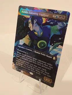 BORDERLESS FOIL Azula, Cunning Usurper Avatar The Last Airbender MTG NM 303 TLA - Image 2