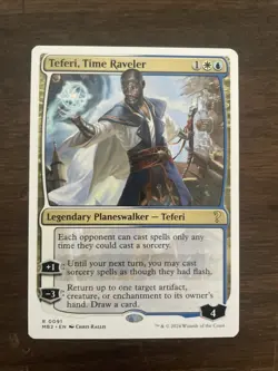 1x Teferi, Time Raveler White Border MTG Magic - Image 1