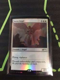 MTG Magic The Gathering Serra Angel Foil Secret Lair 1161 Commander - Image 1