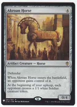 Magic The Gathering MTG Mystery Akroan Horse NM Unplayed - Image 1