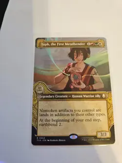 Toph, the First Metalbender Showcase MTG Avatar: TLA Nm/M - Image 1