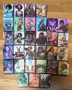 ultra pro 100 deck box lot. Magic The Gathering, Final Fantasy - Image 1