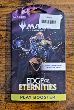 MTG Edge of Eternity Play Booster Pack 1 Foil Guaranteed 167155 - Image 1