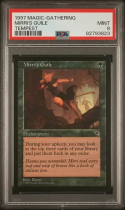 Mirri's Guile - Tempest - MTG - MINT - PSA 9. POP 7. See MTG in store. - Image 1
