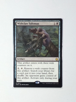 Magic The Gathering: Wishclaw Talisman Foundations Regular NM [MTG] - Image 1