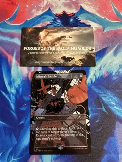 Mishra's Bauble Raised Foil Vroooooommmmmm! Secret Lair - Image 1