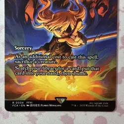 MTG: Shantotto's Coercion - Final Fantasy - Borderless - FCA Magic - R 0034 - Image 2