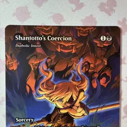 MTG: Shantotto's Coercion - Final Fantasy - Borderless - FCA Magic - R 0034 - Image 3