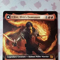 Clive, Ifrit's Dominant (Borderless) (0458) Final Fantasy MTG - NM non-foil - Image 3