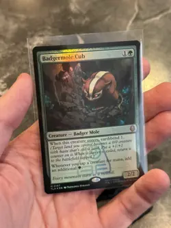 Badgermole Cub - MTG Avatar: The Last Airbender - Mythic Foil - Image 1