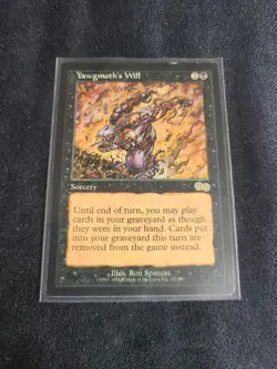 Yawgmoth's Will Urza's Saga Vintage MTG from Magic the Gathering MtG - Image 1