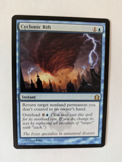 Cyclonic Rift Return to Ravnica MTG NM Free shipping with tracking - Image 1