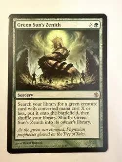 Magic MTG: Green Sun’s Zenith- Mirrodin Besieged (MBS) #81 - Image 1