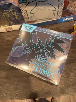 Pokemon Mega Evolution Phantasmal Flames Elite Trainer Box ETB Sealed ship 11/14 - Image 1