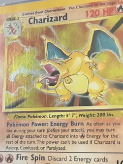 2000 POKEMON GAME BASE II #4 CHARIZARD-HOLO PSA 9 - Image 3