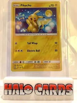 PACK FRESH Pikachu 56/236 Reverse Holo - Pokemon TCG Sun & Moon Unified Minds G - Image 1
