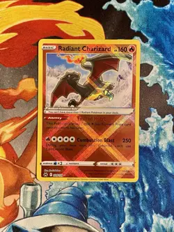 Pokemon TCG Radiant Charizard Crown Zenith 020/159 Holo Radiant Rare NM - Image 1