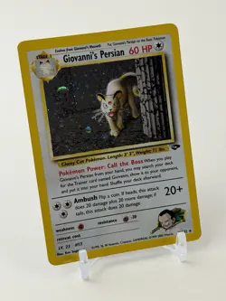 Pokemon TCG Giovanni's Persian 8/132 Gym Challenge Holo Rare NM - Image 3