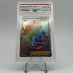 PSA 10 GEM MINT! 2020 Pokemon SWSH Champion's Path Secret #078 FA PIERS - Image 1