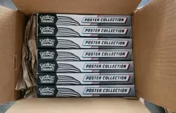 7x Pokemon TCG Scarlet & Violet 10.5 Unova Poster Collection Box - SEALED - Image 1