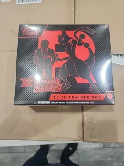 Pokemon TCG: Scarlet & Violet Destined Rivals Elite Trainer Box ETB NEW IN HAND - Image 1