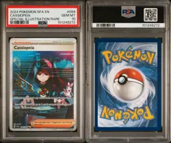 2024 Pokemon Shrouded Fable Cassiopeia 094/064 Special Illustration Rare PSA 10 - Image 3
