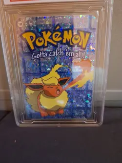 Flareon Prism Vending Sticker CG9. 2000 Nintendo Pokemon #136 - Image 5