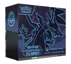 PRESALE Pokemon Center ETB Mega Evolution Phantasmal Flames Elite Trainer Box - Image 1