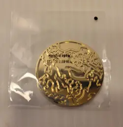 Pokemon TCG Charizard Ultra Premium Collection Gold Metal Flipping Coin - Image 1