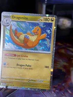 Dragonite 149/165 Cosmos Holo 151 Sam's Club Exclusive Promo Pokemon - 2 SWIRLS - Image 3