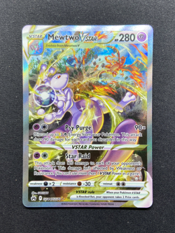 Mewtwo VSTAR GG44/GG70 Crown Zenith Galarian Gallery Ultra Rare Holo Pokemon NM - Image 1