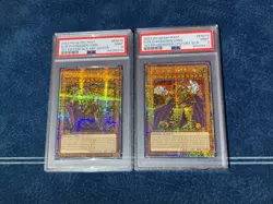 2x PSA 9 Eldlich The Golden Lord Alt Arts Qcr Quarter Century Rare RA01 Yugioh - Image 3