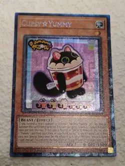 Cupsy Yummy JUSH-EN016 - Justice Hunters Collector's Rare Yu-Gi-Oh TCG NM/MINT - Image 1