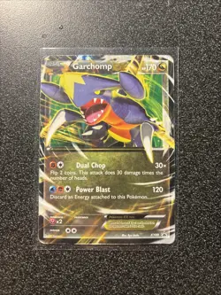 Pokemon TCG Cards Garchomp EX XY09 Black Star Promo Holo (Regular Size) - Image 1