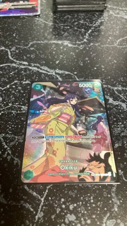 One Piece Card Game Okiku OP01-035 R SP 500 Year In The Future M/NM - Image 1