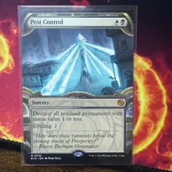 MTG English Pest Control (Showcase) NM Normal - Image 1