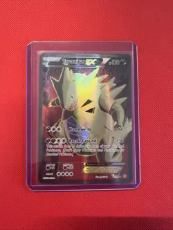 Tyranitar EX Holo Pokemon Card 91/98 Ancient Origins Series NM - Image 1