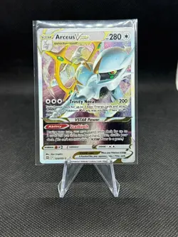 2022 Pokemon Metal Card Promo Arceus VSTAR 123/172 - Image 1