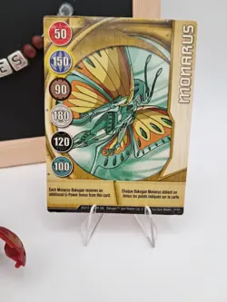 Bakugan Battle Brawlers Pyrus Monarus 560g B2 Classic Rare W/ Card - Image 4