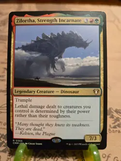 MTG Zilortha, Strength Incarnate Commander Masters Regular Rare NM - Image 1