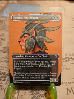 MTG Kemba, Kha Regent Commander Masters Regular Borderless Uncommon NM - Image 1