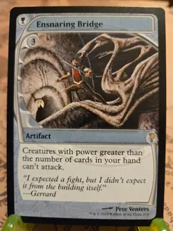 MTG Ensnaring Bridge Mystery Booster 2 Regular Future Sight Rare NM - Image 1