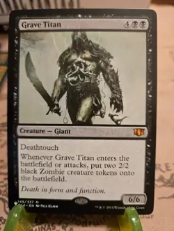 MTG Grave Titan Mystery Booster/The List Reprints Regular Mythic NM - Image 1