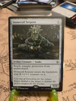 MTG Stonecoil Serpent Mystery Booster/The List Throne of Eldraine Regular Rare - Image 1